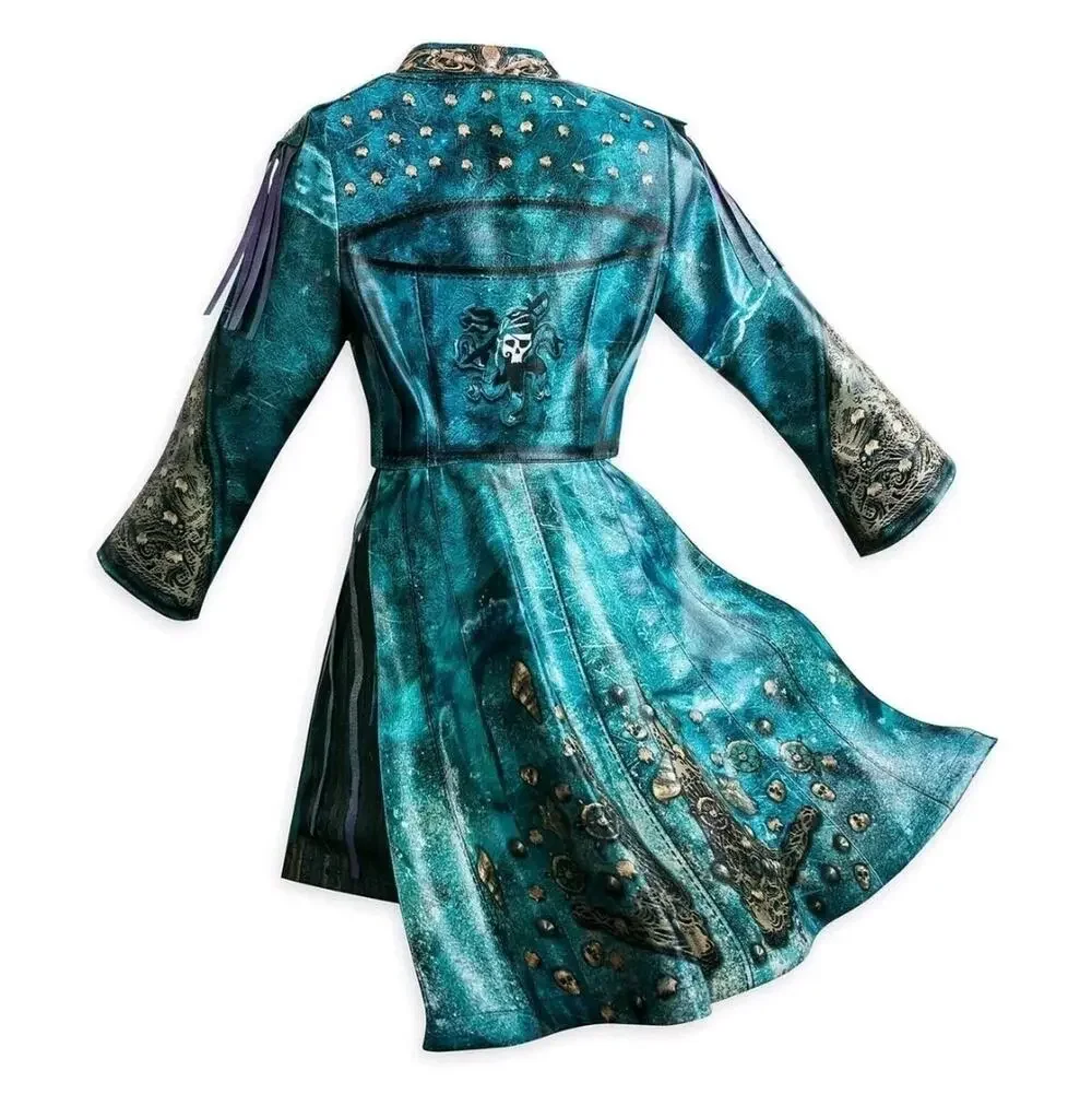 Disney Store Uma Costume Dress Up Halloween Descendants 2 Ursula Daughter 9/10